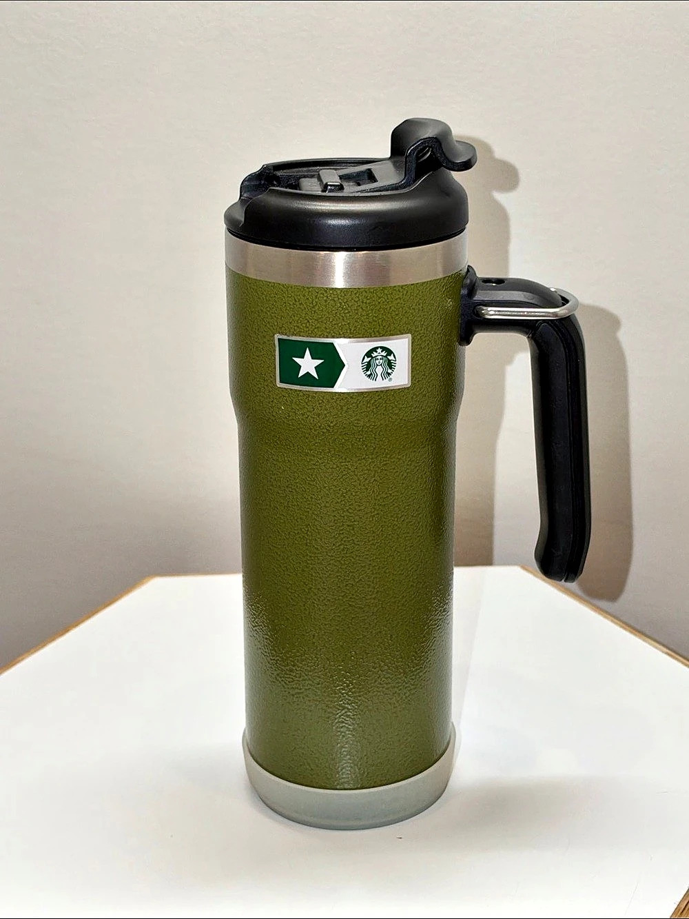 Stanley x Starbucks Military Commitment Quencher Green Insulated Travel Tumbler